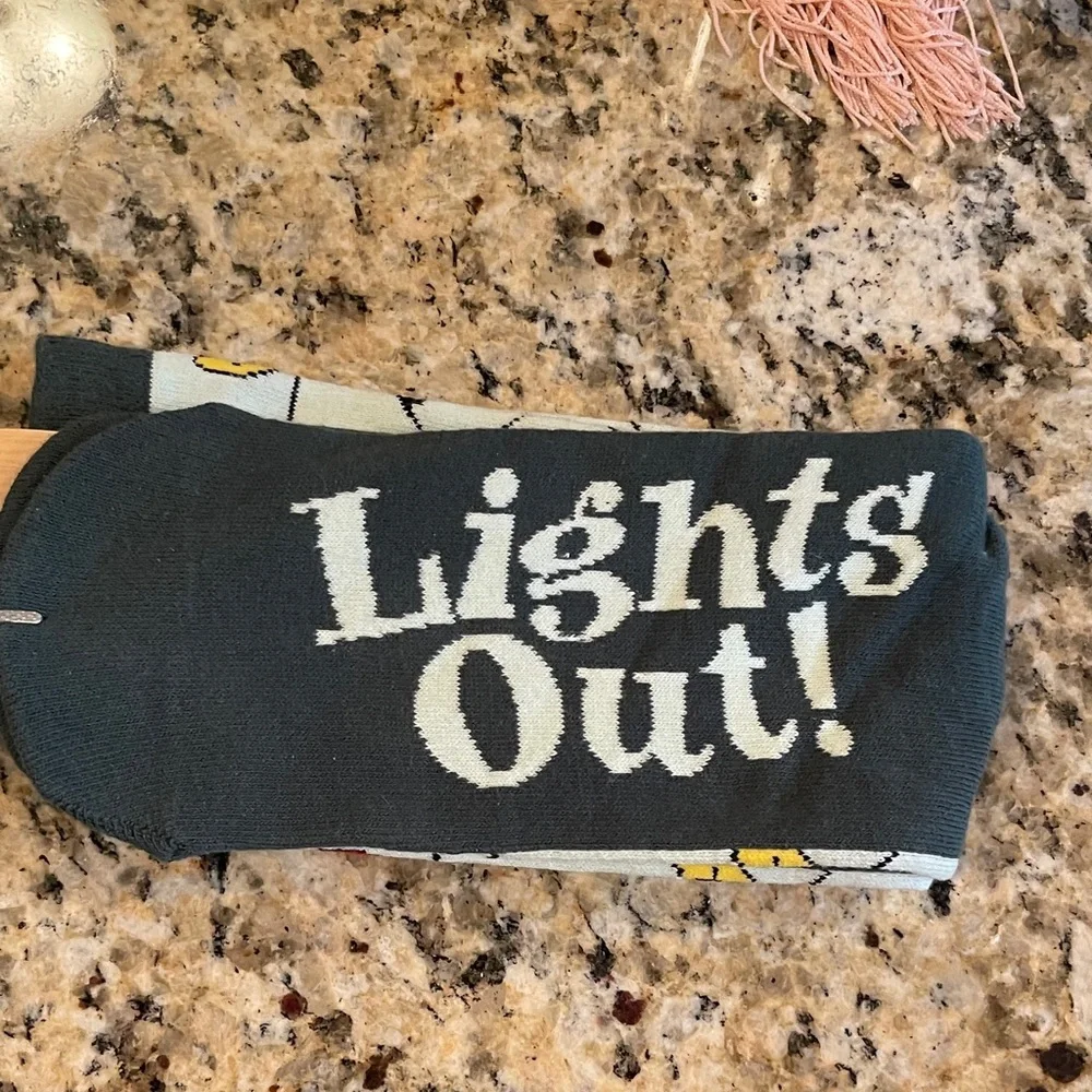 Lazy One Holiday Lights Socks
